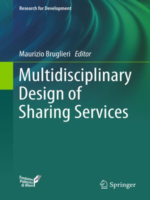 cover image of Multidisciplinary Design of Sharing Services